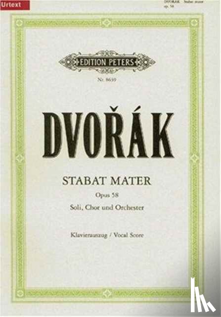 Dvorák, Antonín - Stabat Mater Op.58 (Vocal Score)