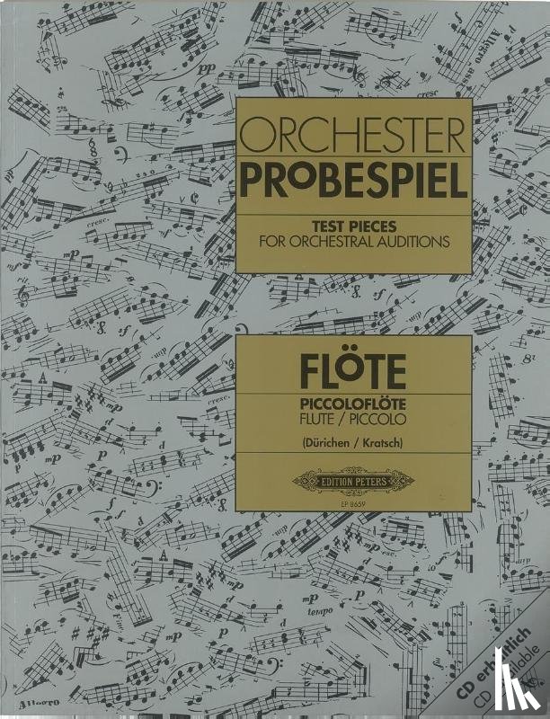VARIOUS - TEST PIECES FOR ORCHESTRAL AUDITIONS