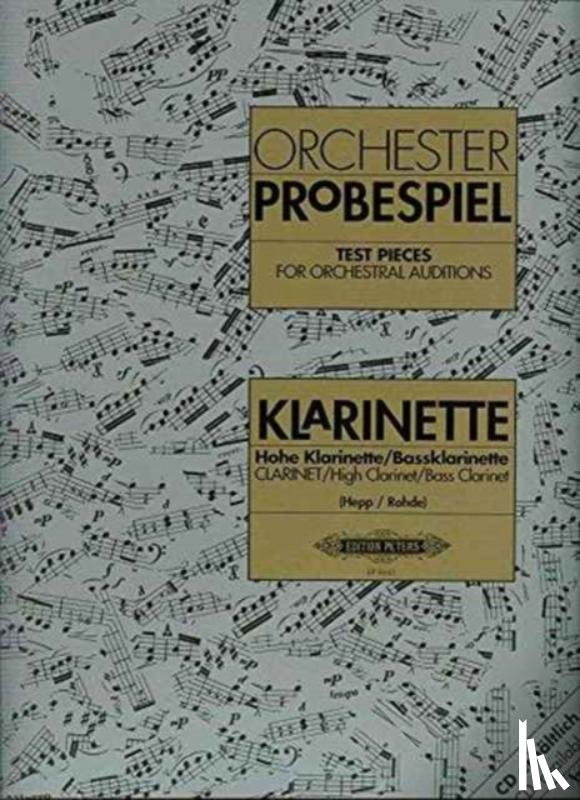  - Test Pieces for Orchestral Auditions: Clarinet
