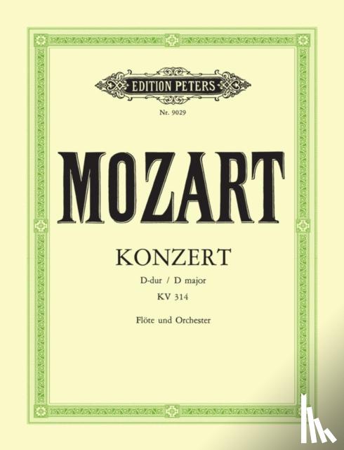 Mozart, Wolfgang Amadeus - FLUTE CONCERTO NO 2 IN D K314