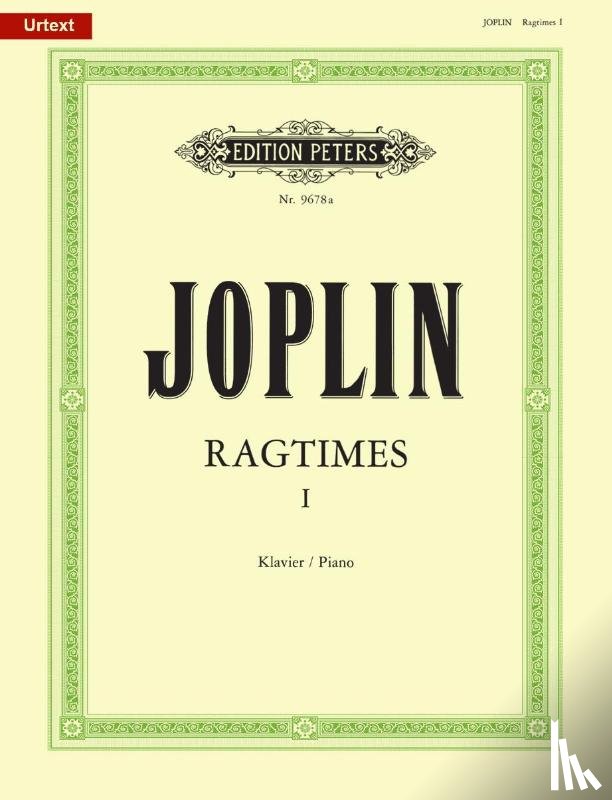 Joplin, Scott - Ragtimes - Band 1 (1899-1906)