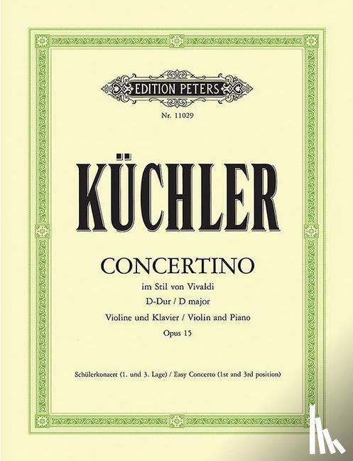 Küchler, Ferdinand - Concertino D-Dur op. 15