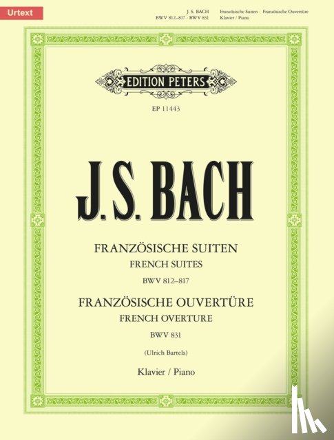 BACH, JOHANN SEBASTI - FRENCH SUITES FRENCH OVERTURE