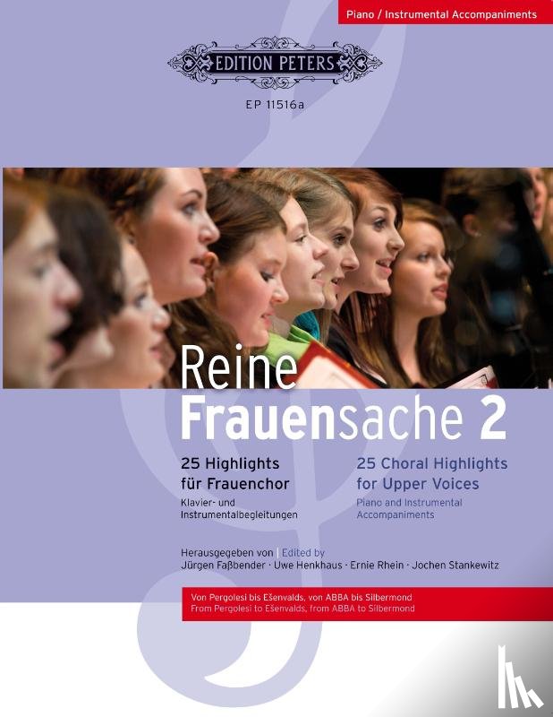 HENKHAUS, UWE - REINE FRAUENSACHE 2 CHORAL SCORE