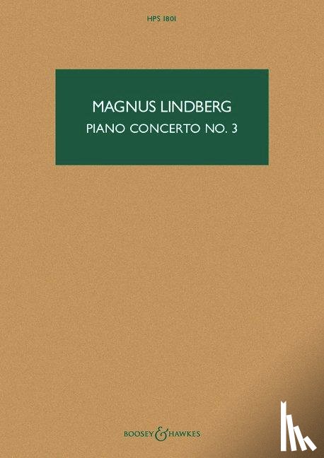 Lindberg, Magnus - Piano Concerto No. 3