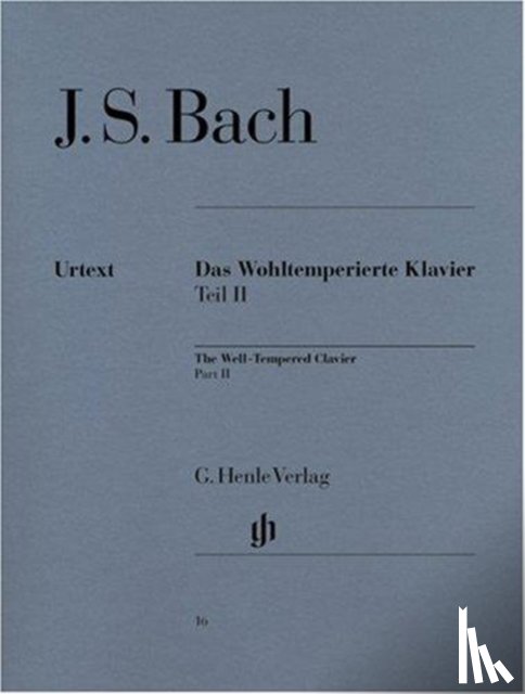 Bach, Johann Sebastian - The Well-Tempered Clavier Part II BWV 870-893