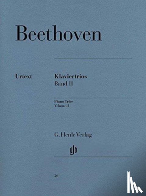 Beethoven, Ludwig van - Beethoven, Ludwig van - Klaviertrios, Band II