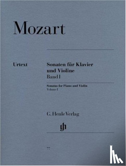 Mozart, Wolfgang Amadeus - Sonaten für Klavier und Violine, Band I