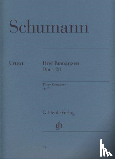 Schumann, Robert - Schumann, Robert - Drei Romanzen op. 28