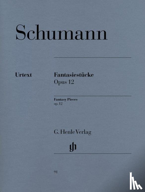 Schumann, Robert - Fantasiestücke op. 12 (mit Anhang: WoO 28)