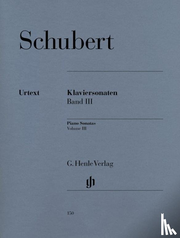 Schubert, Franz - Klaviersonaten Band III (Frühe und unvollendete Sonaten)