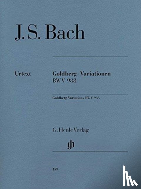 BACH, J S - J S BACH GOLDBERG VARIATIONEN BWV 988