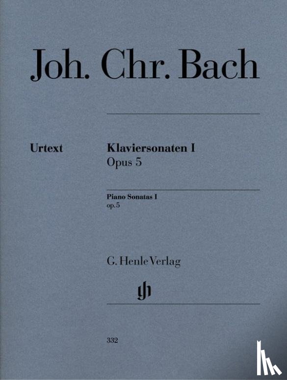 Bach, Johann Christian - Bach, Johann Christian - Klaviersonaten, Band I op. 5