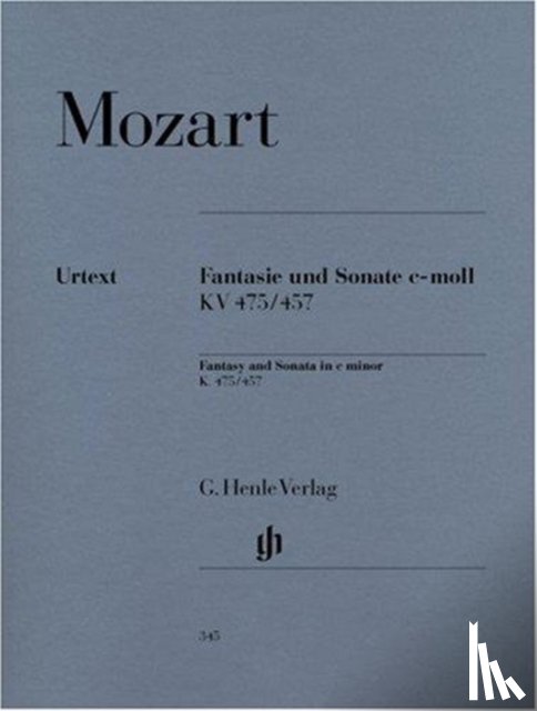 Mozart, Wolfgang Amadeus - Mozart, Wolfgang Amadeus - Fantasie und Sonate c-moll KV 475/457