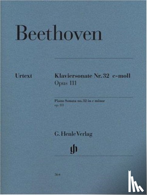 Beethoven, Ludwig van - Beethoven, Ludwig van - Klaviersonate Nr. 32 c-moll op. 111