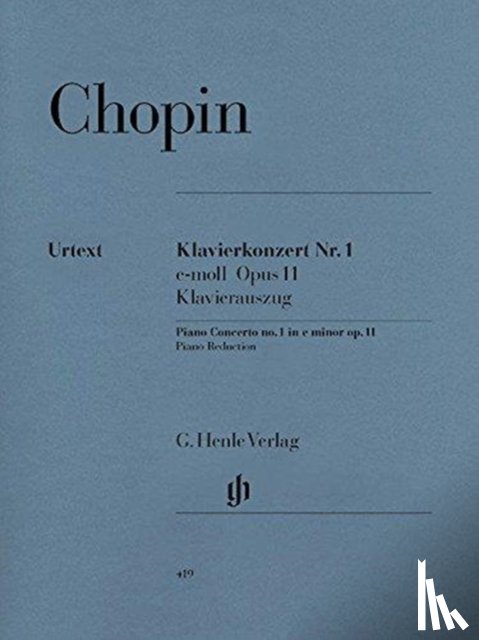 Chopin, Frédéric - Chopin, Frédéric - Klavierkonzert Nr. 1 e-moll op. 11