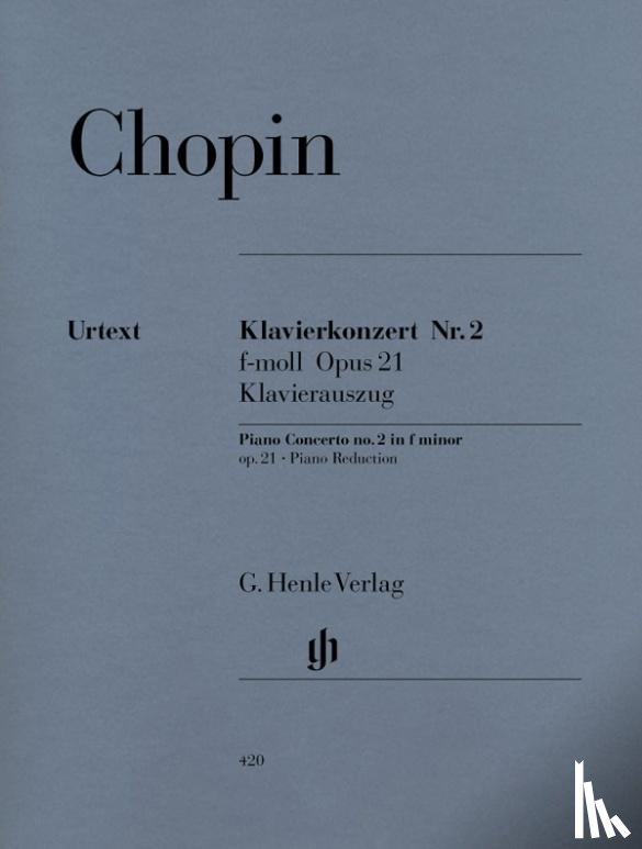 Chopin, Frédéric - Chopin, Frédéric - Klavierkonzert Nr. 2 f-moll op. 21