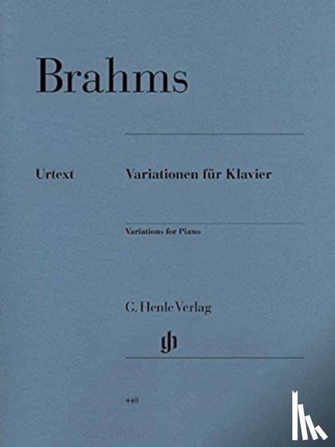 Brahms, Johannes - Brahms, Johannes - Variationen für Klavier