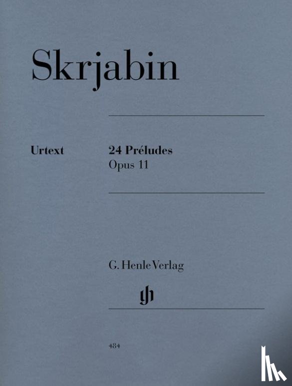 Skrjabin, Alexander - 24 Préludes op. 11