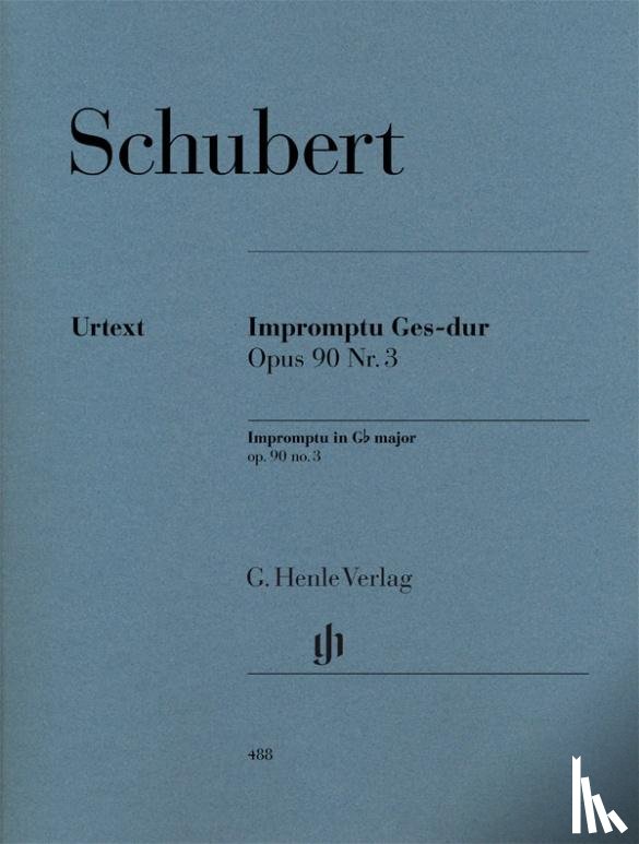 Schubert, Franz - Schubert, Franz - Impromptu Ges-dur op. 90 Nr. 3 D 899