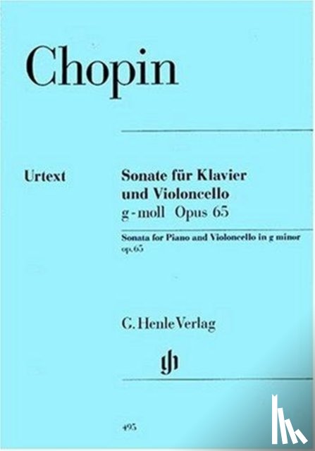 Chopin, Frederic - Sonate für Violoncello und Klavier g-moll op. 65