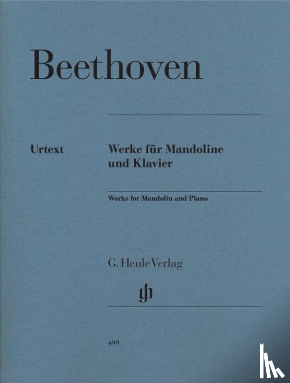 Beethoven, Ludwig van - Beethoven, Ludwig van - Werke für Mandoline und Klavier
