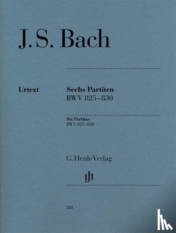 Bach, Johann Sebastian - Bach, Johann Sebastian - Sechs Partiten BWV 825-830