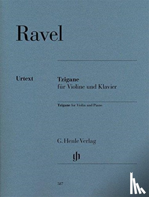 Ravel, Maurice - Ravel, Maurice - Tzigane for Violin and Piano