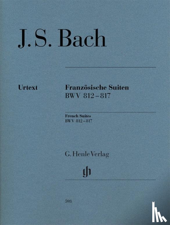 Bach, Johann Sebastian - Französische Suiten BWV 812-817 br.