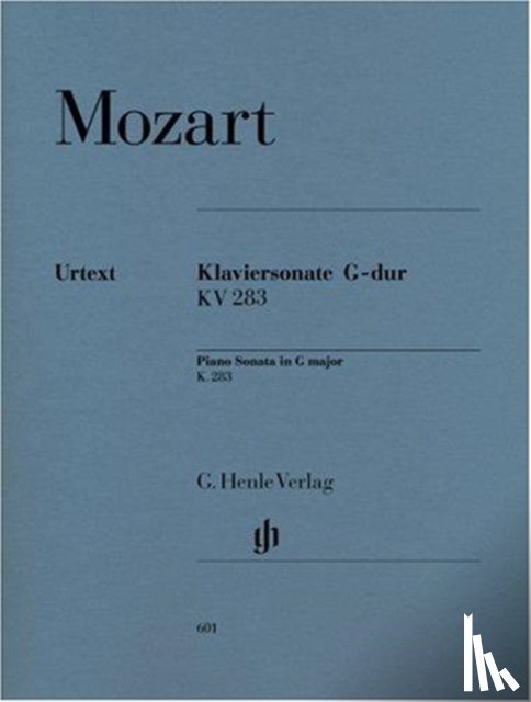 Mozart, Wolfgang Amadeus - Mozart, Wolfgang Amadeus - Klaviersonate G-dur KV 283 (189h)