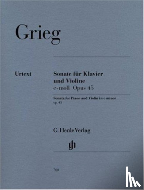 Grieg, Edvard - Grieg, Edvard - Violinsonate c-moll op. 45