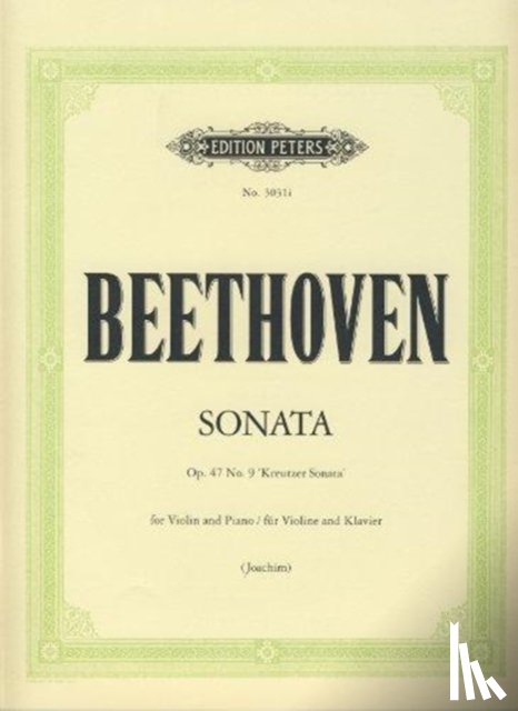 Beethoven, Ludwig van - Beethoven, Ludwig van - Violinsonate A-dur op. 47 (Kreutzer-Sonate)
