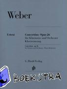 Weber, Carl Maria von - Weber, Carl Maria von - Concertino op. 26 für Klarinette und Orchester