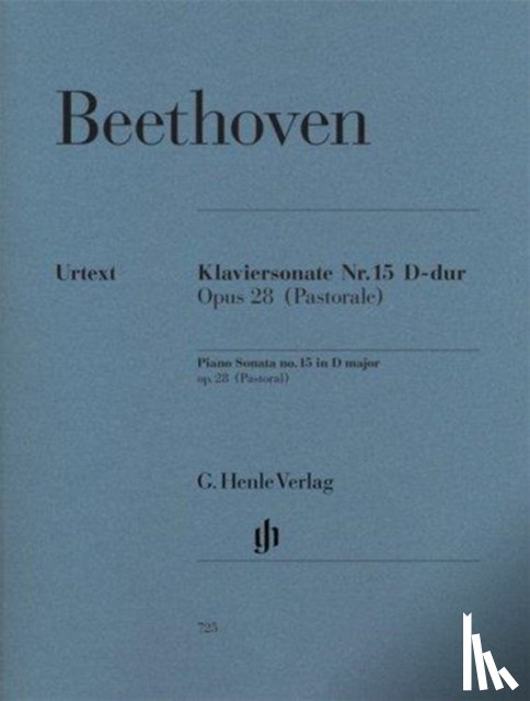 Beethoven, Ludwig van - Beethoven, Ludwig van - Klaviersonate Nr. 15 D-dur op. 28 (Pastorale)