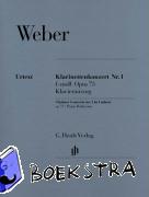 Weber, Carl Maria von - Klarinettenkonzert Nr. 1 f-moll op. 73