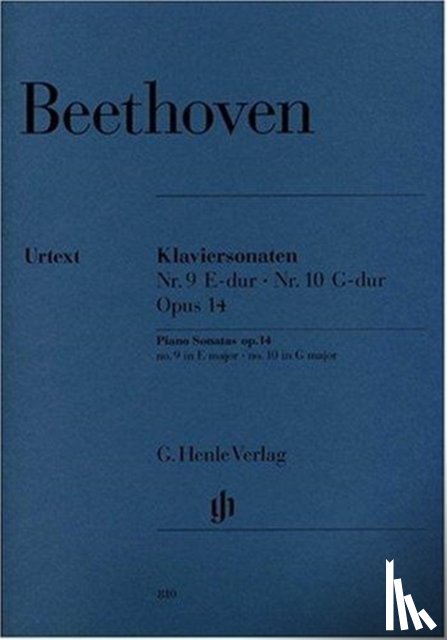 Beethoven, Ludwig van - Beethoven, Ludwig van - Klaviersonaten Nr. 9 und Nr. 10 E-dur und G-dur op. 14 Nr. 1 und Nr. 2