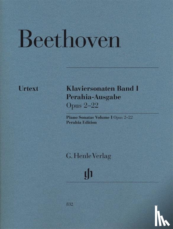 Beethoven, Ludwig van - Ludwig van Beethoven - Klaviersonaten, Band I, op. 2-22, Perahia-Ausgabe