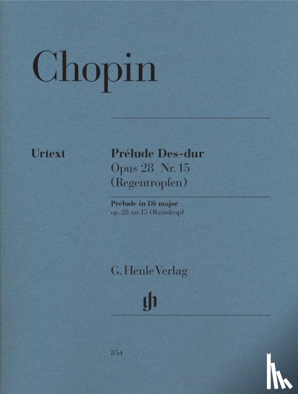 Chopin, Frédéric - Chopin, Frédéric - Prélude Des-dur op. 28 Nr. 15 (Regentropfen)
