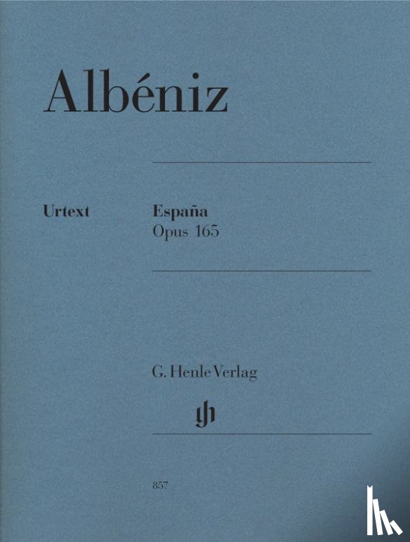 Albéniz, Isaac - Albéniz, Isaac - España op. 165