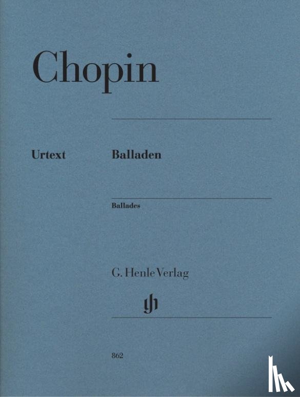 Chopin, Frédéric - Chopin, Frédéric - Balladen