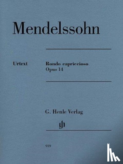 Mendelssohn Bartholdy, Felix - Mendelssohn Bartholdy, Felix - Rondo capriccioso op. 14