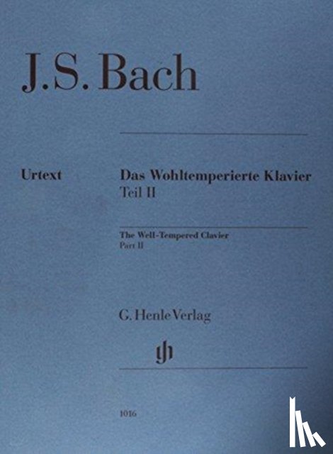 Bach, Johann Sebastian - Bach, Johann Sebastian - Das Wohltemperierte Klavier Teil II BWV 870-893