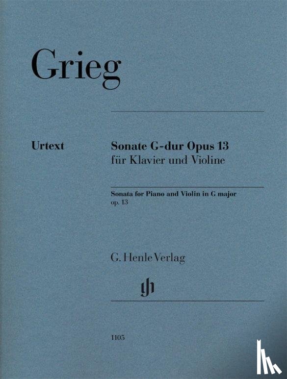 Grieg, Edvard - Violin Sonata G major op. 13