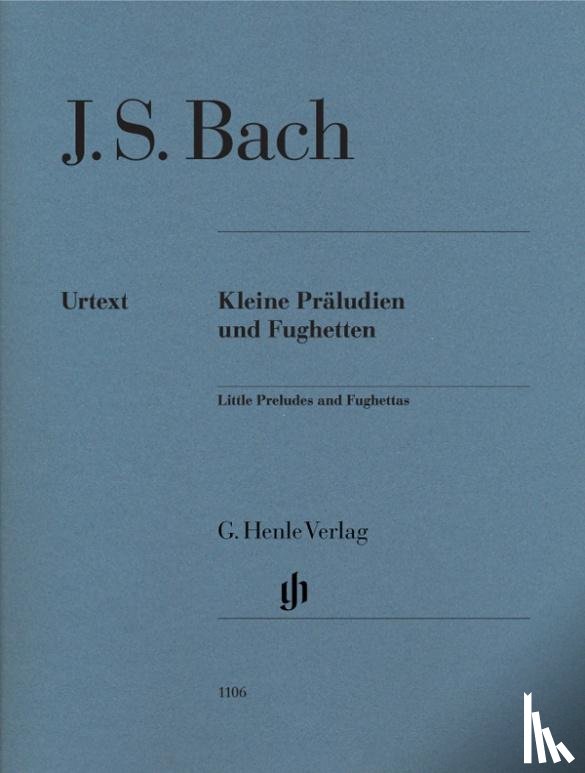 Bach, Johann Sebastian - Kleine Präludien und Fughetten, Urtext