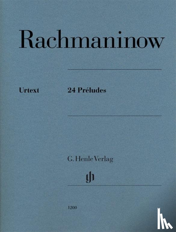 Rachmaninow, Sergej - 24 Préludes