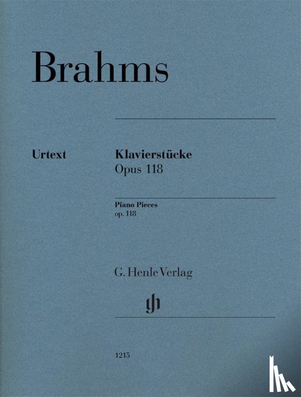Brahms, Johannes - Piano Pieces op. 118