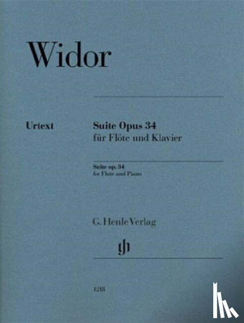 Widor, Charles-Marie - Suite op. 34 for Flute and Piano