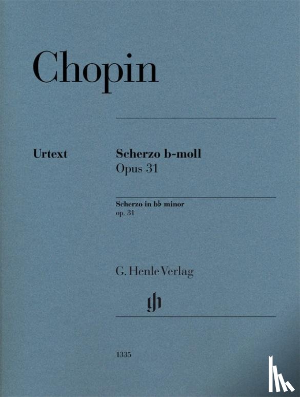 Chopin, Frédéric, Hans-Martin Theopold (Fingersatz) - Scherzo Nr. 2 b-moll op. 31, Urtext