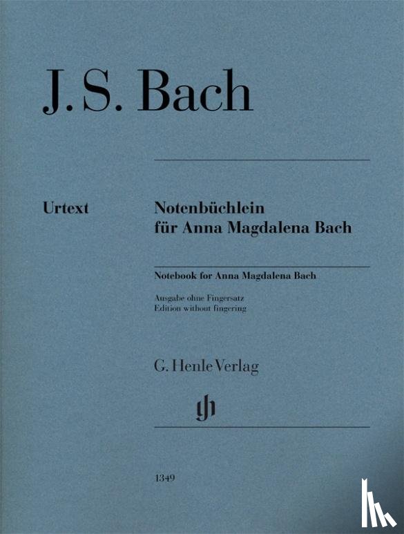 Bach, Johann Sebastian - Notenbüchlein für Anna Magdalena Bach