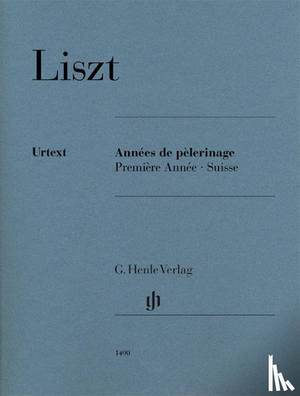 Liszt, Franz - Liszt, Franz - Années de pèlerinage, Première Année - Suisse